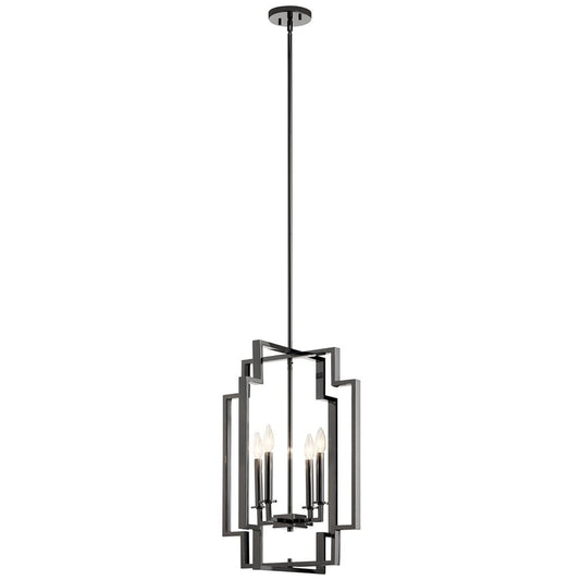 Kichler 43965MCH Fixture The Downtown Deco 25 inch 4 light large foyer