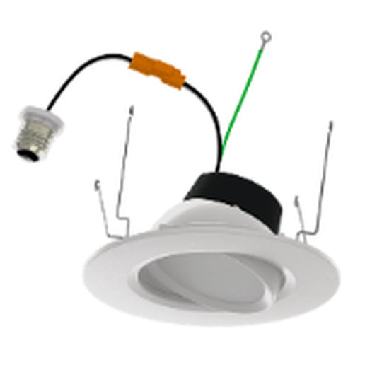 Halco 83988 11W LED Dimmable Fixture ProLED Select Gimbal Downlight
