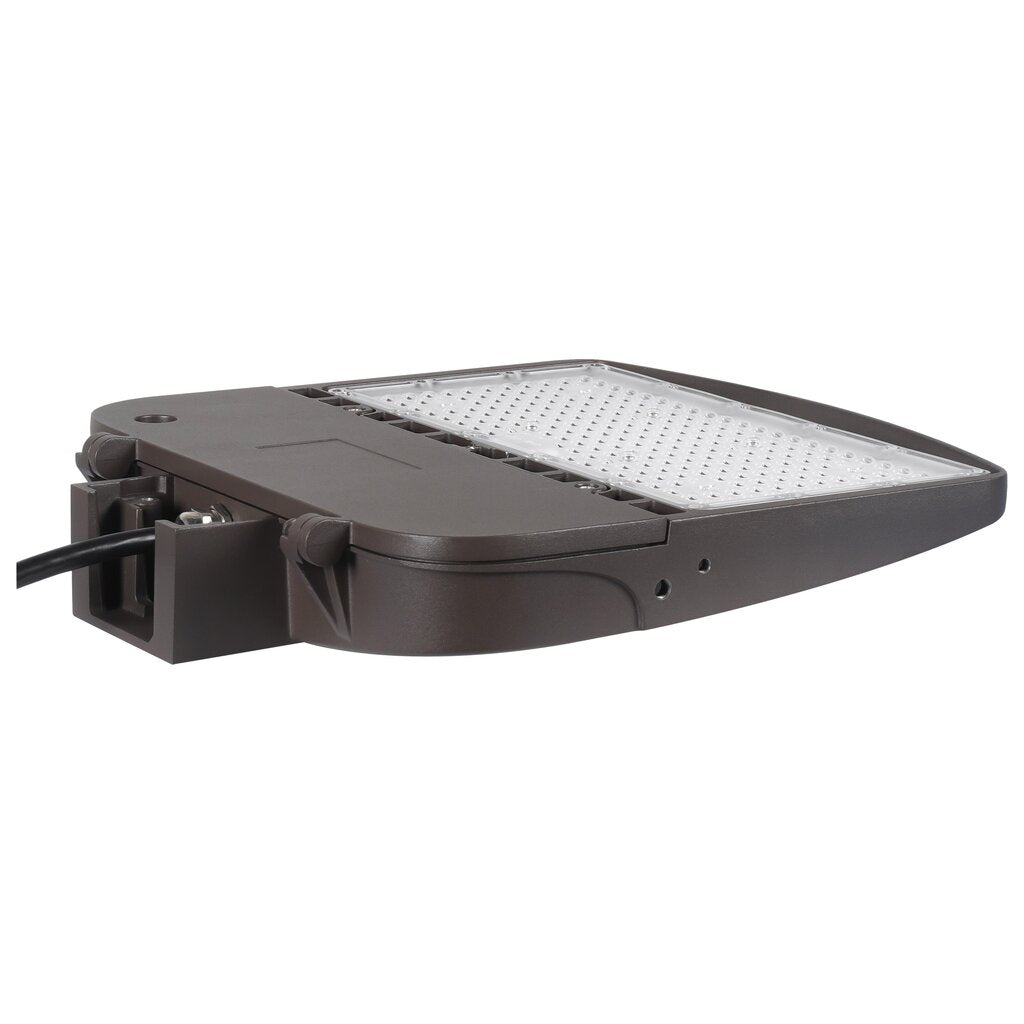 Satco 65-861 100W LED Area Light Fixture Type III; Bronze Finish;