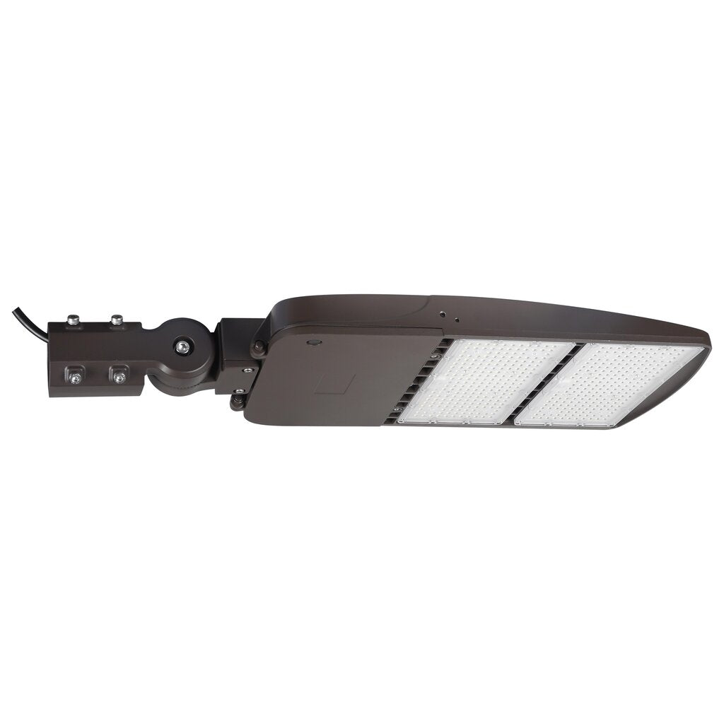 Satco 65-849 300W LED Area Light Fixture Type III; Bronze Finish;