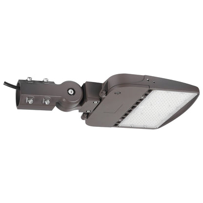 Satco 65-845 200W LED Area Light Fixture Type III; Bronze Finish;
