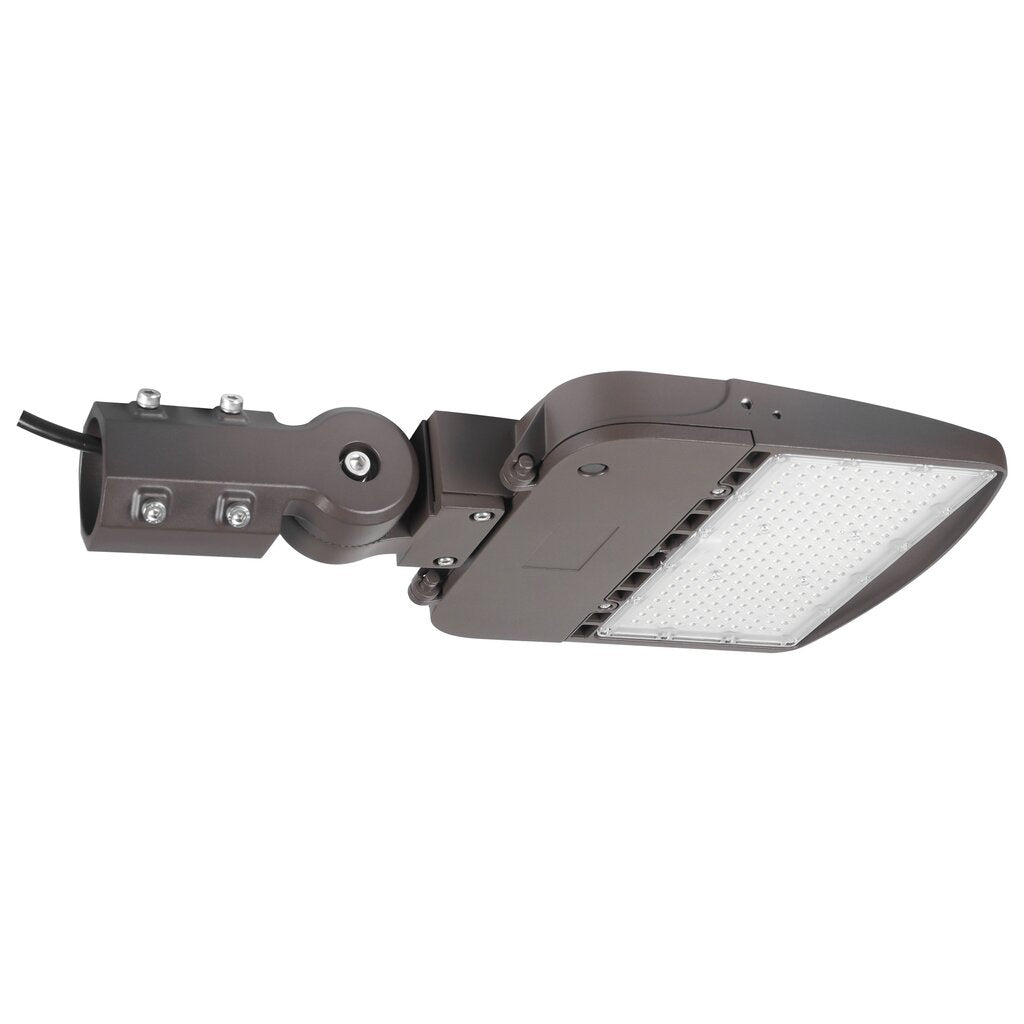 Satco 65-841 100W LED Area Light Fixture Type III; Bronze Finish;