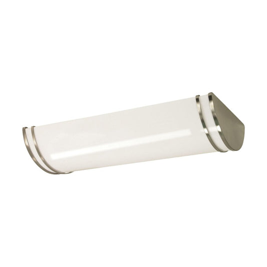 Satco 62-1639 26W LED Flush Mount Fixture Glamour 25 inch; Linear