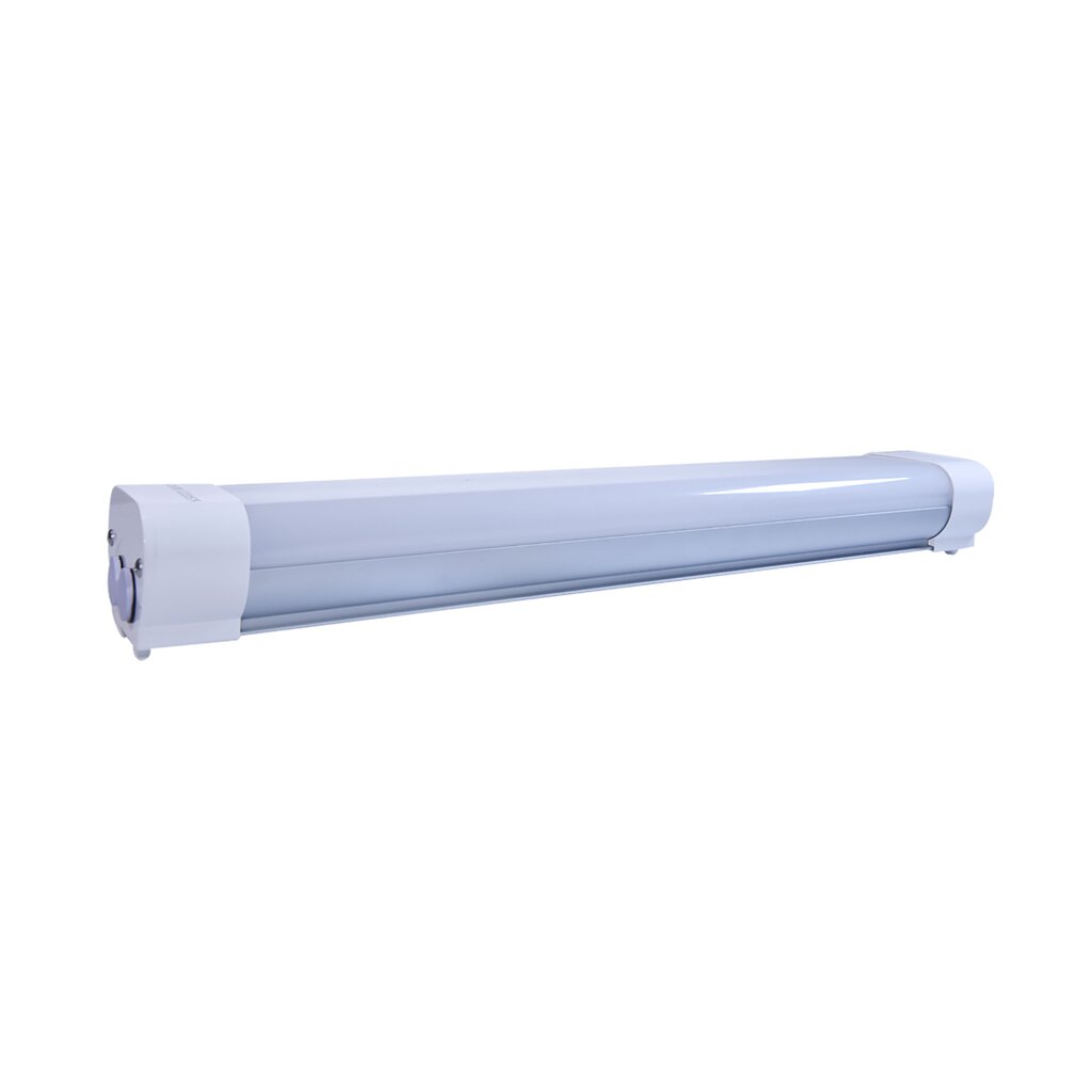 Satco 65-832 20W LED Vapor Tight Fixture 2 Foot; Tri-Proof Linear with