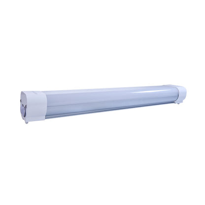 Satco 65-830 20W LED Vapor Tight Fixture 2 Foot; Tri-Proof Linear CCT