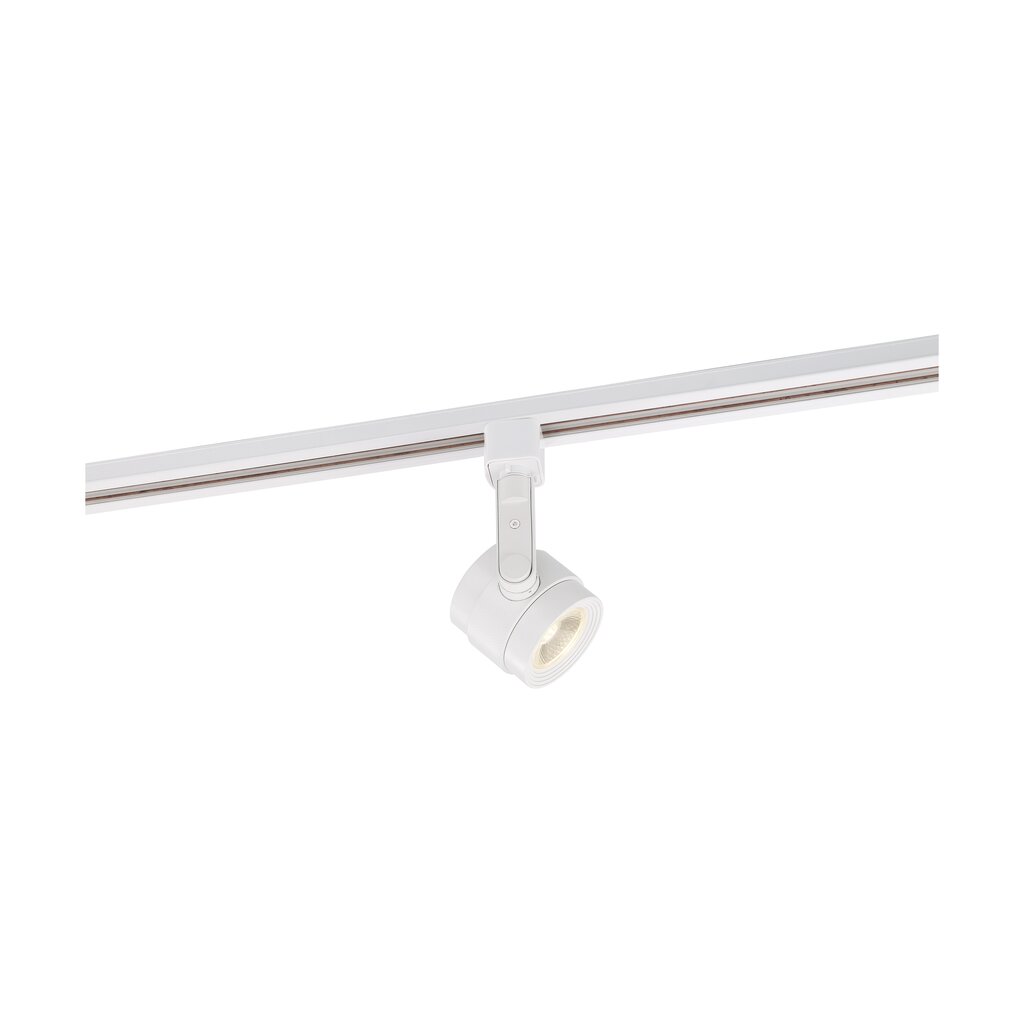 Satco TH497 12W LED Track Head Fixture Piston White; 36 deg. Beam
