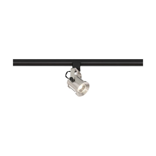 Satco TH492 12W LED Track Head Fixture Forged Brushed Nickel; 24 deg.