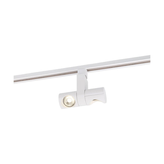 Satco TH482 24W LED Track Head Fixture Dual Pipe; White; 24 deg. Beam