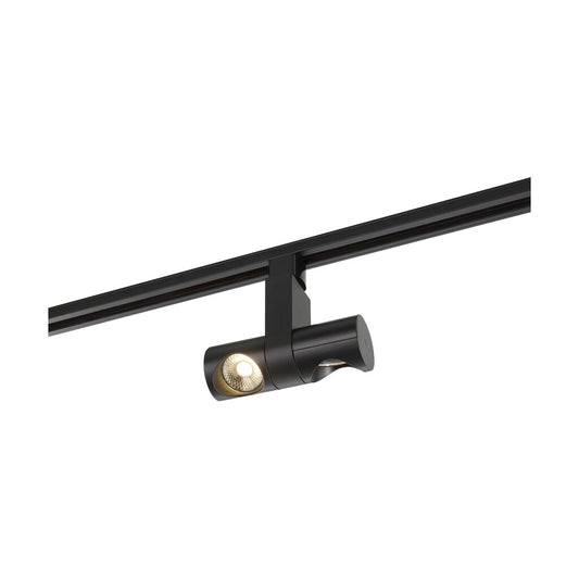 Satco TH481 24W LED Track Head Fixture Dual Pipe; Black; 36 deg. Beam