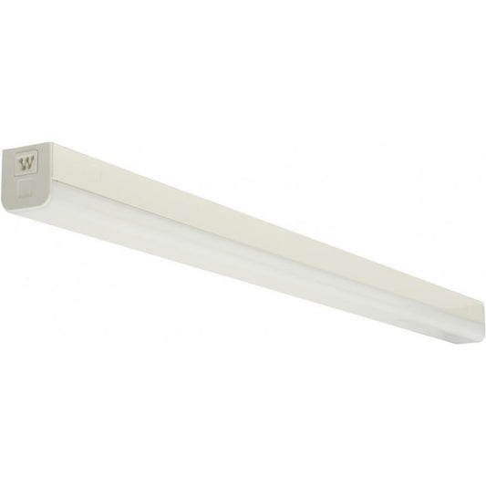 Satco 65-1126 38W LED Linear Strip Fixture 4 ft.; Slim Strip Light;