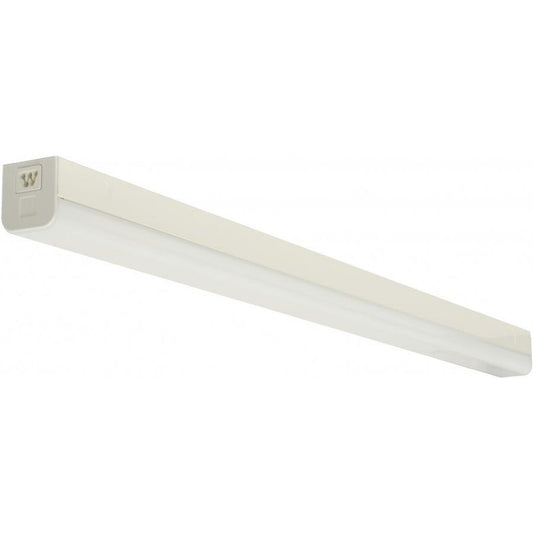 Satco 65-1125 38W LED Linear Strip Fixture 4 ft.; Slim Strip Light;