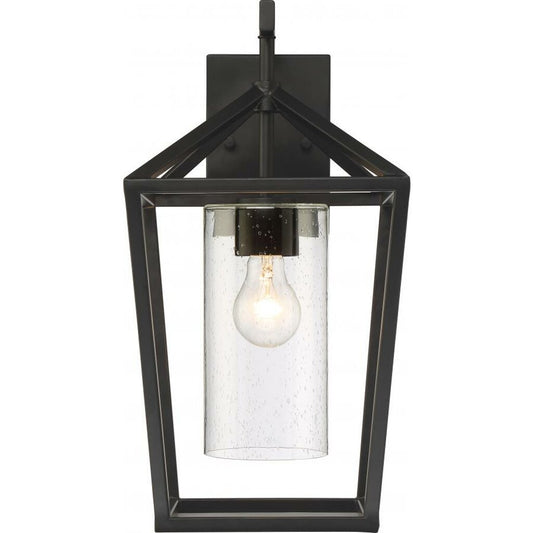 Satco 60-6593 Wall Lantern Fixture Hopewell; 1 Light; Large Lantern;