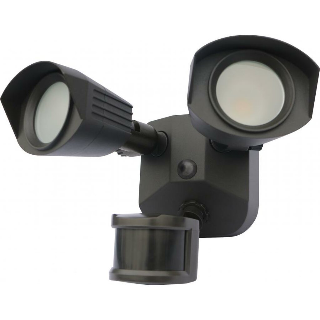 Satco 65-213 20W LED Security Lighting Fixture Security Light; Dual