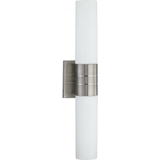 Satco 62-2936 24W LED Sconce Fixture Link; 2 Light; (Vertical) Tube