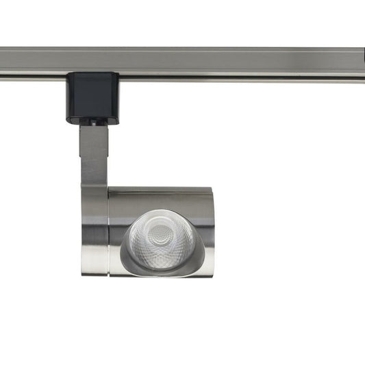 Satco TH445 12W LED Track Head Fixture 1 Light - Pipe Brushed Nickel