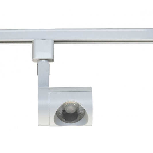 Satco TH443 12W LED Track Head Fixture 1 Light - Pipe White 36 Deg.