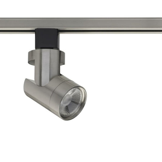 Satco TH435 12W LED Track Head Fixture 1 Light - Barrel Brushed Nickel