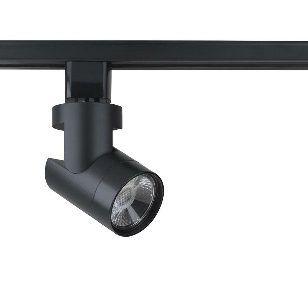 Satco TH434 12W LED Track Head Fixture 1 Light - Barrel Black 36 Deg.