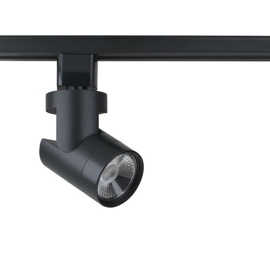 Satco TH432 12W LED Track Head Fixture 1 Light - Barrel Black 24 Deg.