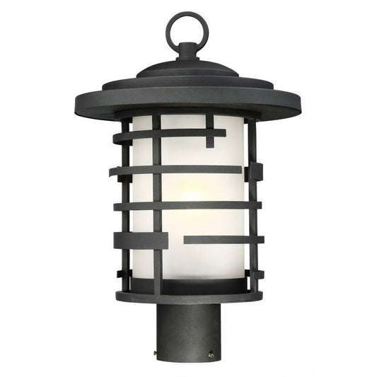 Satco 60-6406 Post Lantern Fixture Lansing; 1 Light; Outdoor with