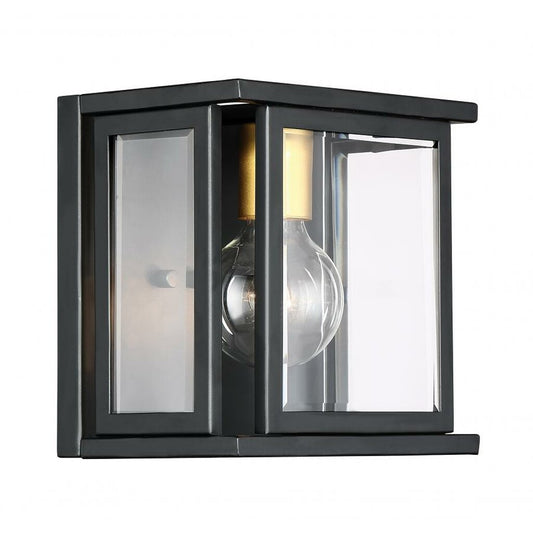 Satco 60-6411 Sconce Fixture Payne; 1 Light; Wall with Clear Beveled
