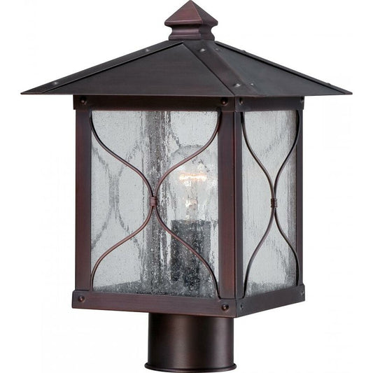 Satco 60-5615 Post Lantern Fixture Vega; 1 light; Outdoor Post with
