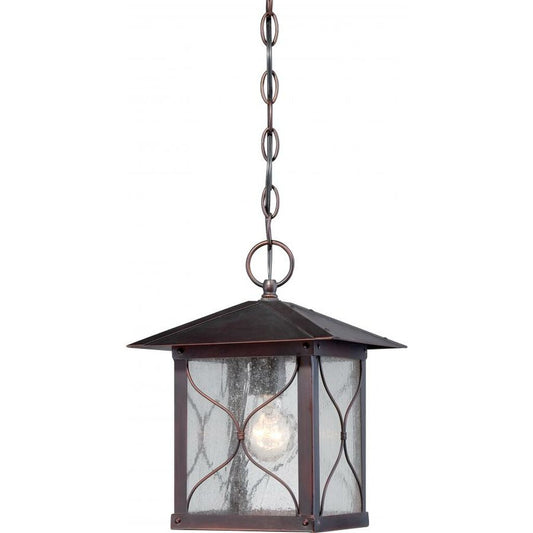 Satco 60-5614 Hanging Lantern Fixture Vega; 1 light; Outdoor Hanging