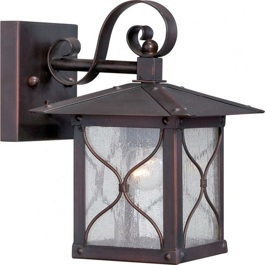 Satco 60-5611 Wall Lantern Fixture Vega; 1 light; 6.5 in.; Outdoor