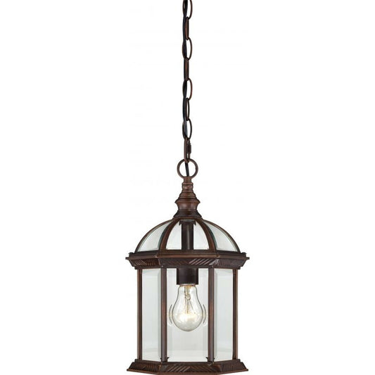 Satco 60-4978 Hanging Lantern Fixture Boxwood; 1 Light; 14 in.;