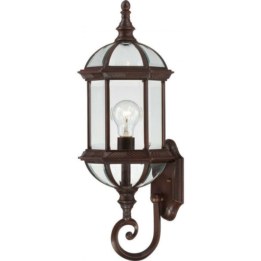 Satco 60-4972 Wall Lantern Fixture Boxwood; 1 Light; 22 in.; Outdoor
