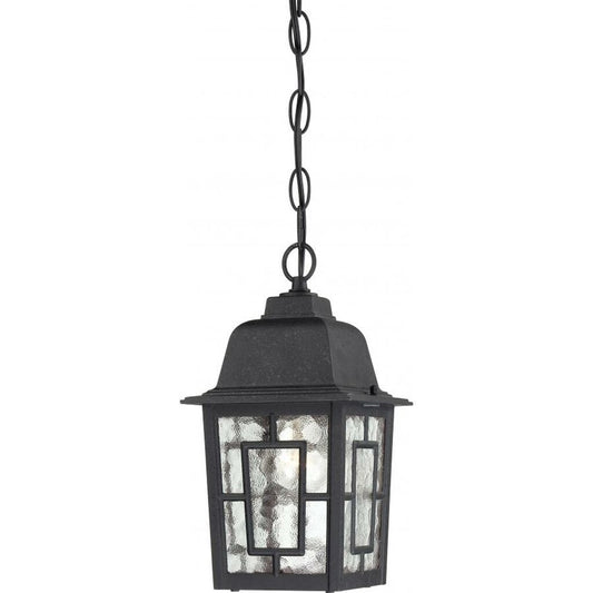 Satco 60-4933 Hanging Lantern Fixture Banyan; 1 Light; 11 in.; Outdoor