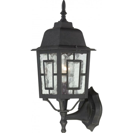 Satco 60-4926 Wall Lantern Fixture Banyan; 1 Light; 17 in.; Outdoor
