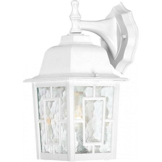Satco 60-4921 Wall Lantern Fixture Banyan; 1 Light; 12 in.; Outdoor