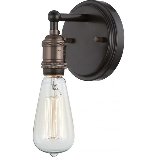 Satco 60-5515 Sconce Fixture Vintage; 1 Light; Vintage Lamp Included