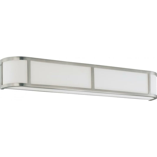 Satco 60-2875 Sconce Fixture Odeon; 4 Light; Wall with Satin White