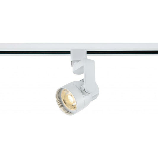 Satco TH421 12W LED Track Head Fixture 1 Light - Angle Arm White 24