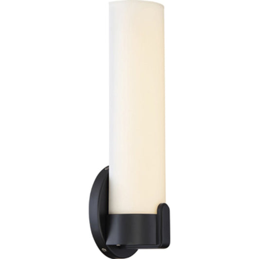 Satco 62-923 13W LED Sconce Fixture Loop; Single Wall Aged Bronze