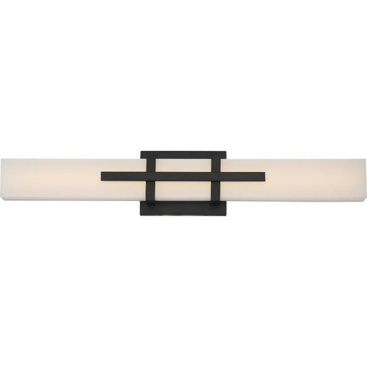 Satco 62-874 26W LED Sconce Fixture Grill; Double Wall Aged Bronze