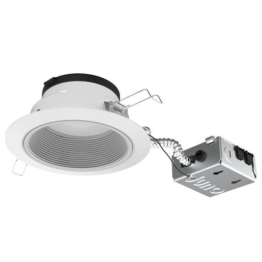Juno JPDZ6JB RDC1 WWH CP2 M2 Fixture With the Podz 6-inch LED canless