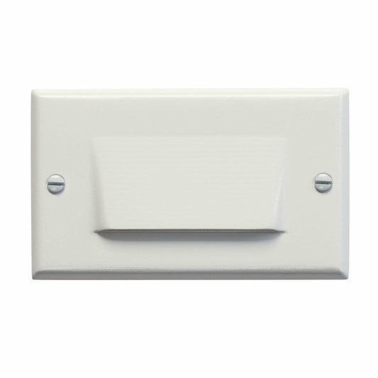 Kichler 12602WH LED Fixture This versatile step light shielded face
