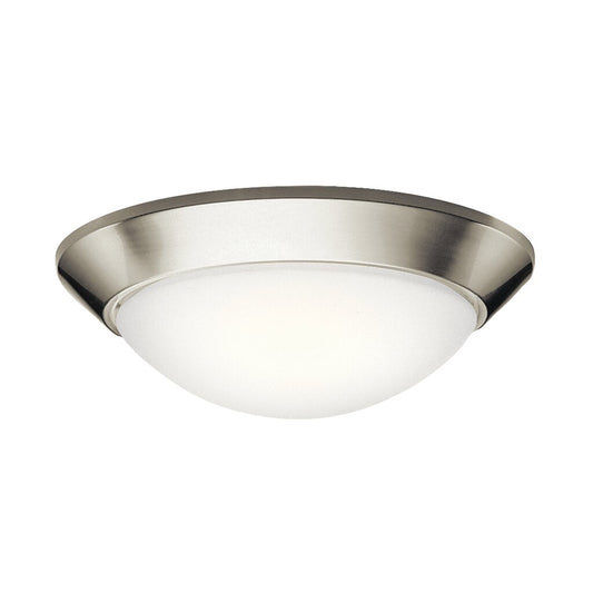 Kichler 8882NI Fixture With its slim profile and 16 in. diameter this