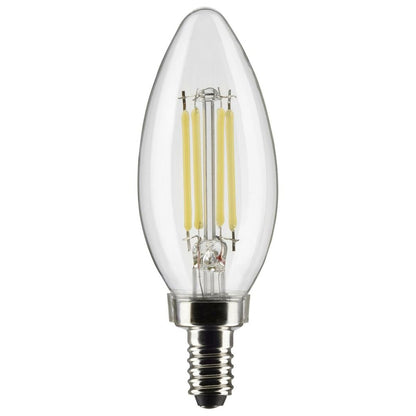 Satco S21273 5.5W B11 Warm White LED Light Bulb