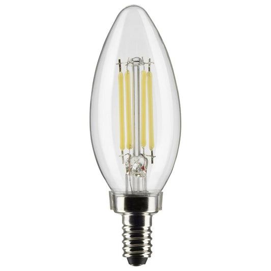 Satco S21273 5.5W B11 Warm White LED Light Bulb