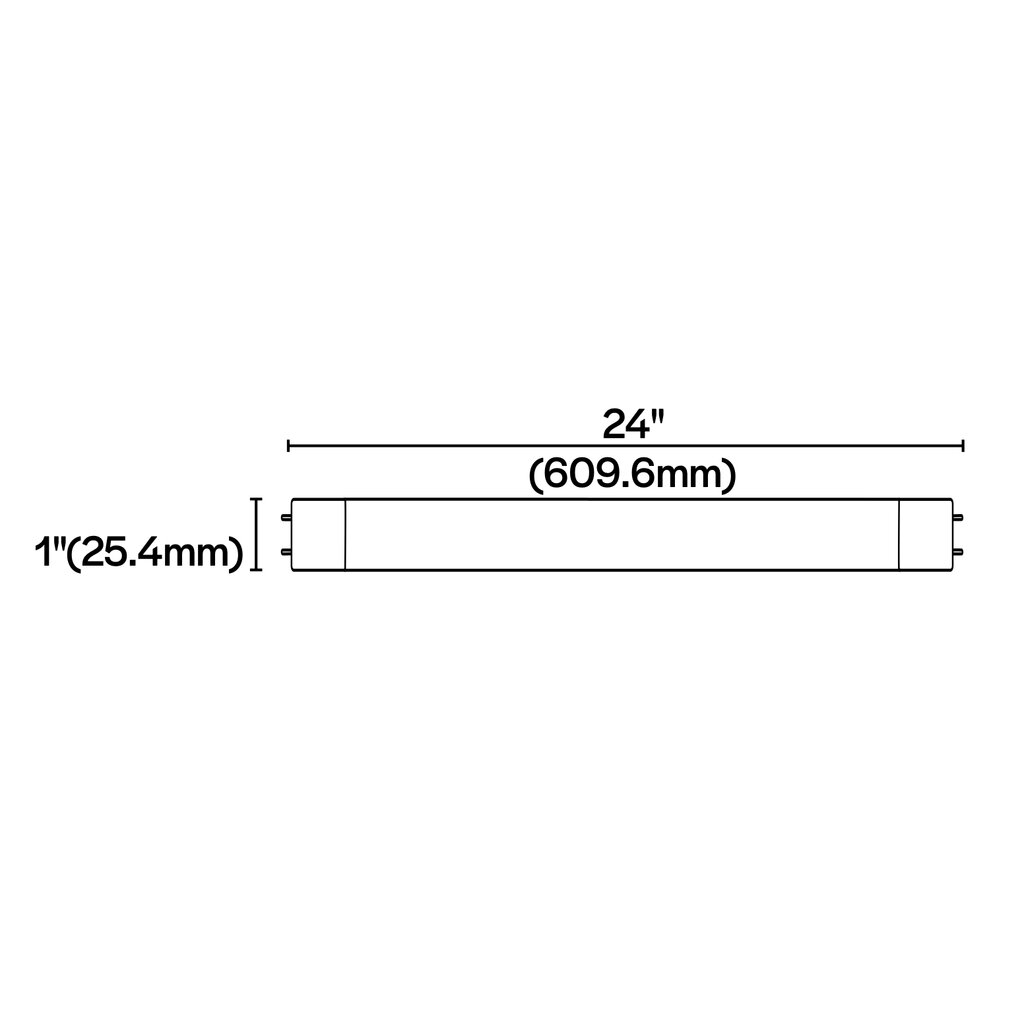 Halco 82356 8W T8 LED Light Bulb