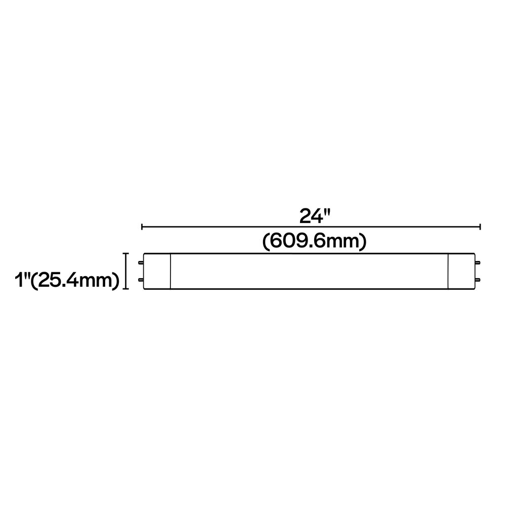 Halco 82357 8W T8 LED Light Bulb