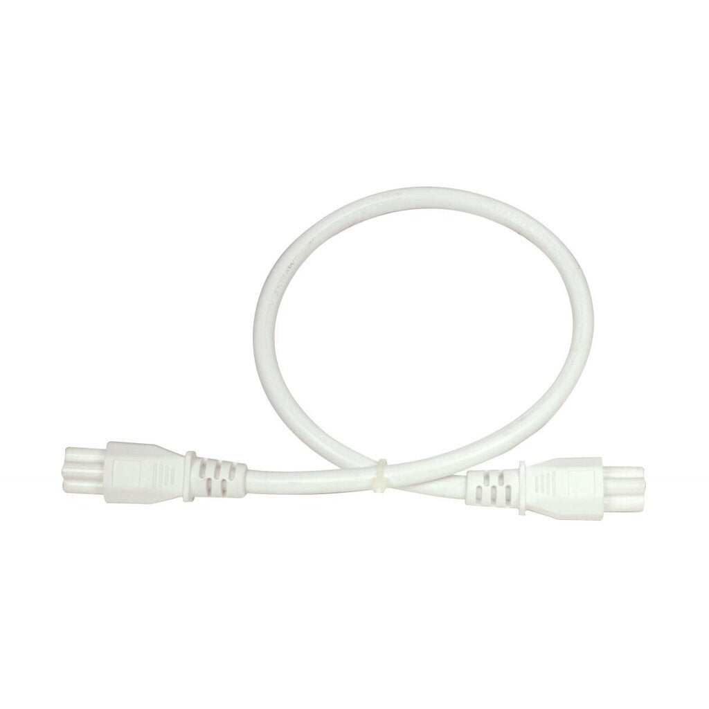 Satco 65-1108 Male-Male Joiner 8 In.; Male/Male Joiner for LED