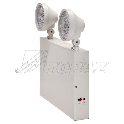 Topaz EL2/LED/WH-NYC 2W LED Emergency Fixture 2-Head Light -NYC