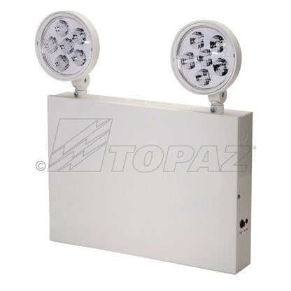 Topaz EL2/LED/WH-NYC 2W LED Emergency Fixture 2-Head Light -NYC
