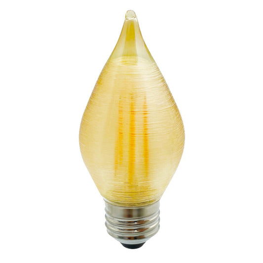 Bulbrite 862788 (776593) 4W C15 Amber LED Light Bulb