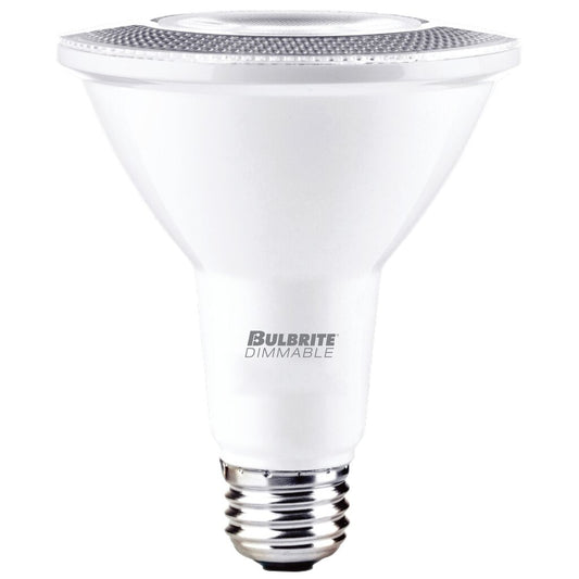 Bulbrite 861735 (772249) 10W PAR30 Long Cool White LED Light Bulb